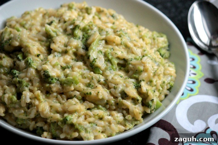 Broccoli and Cheese Risotto Broccoli and Cheese Risotto