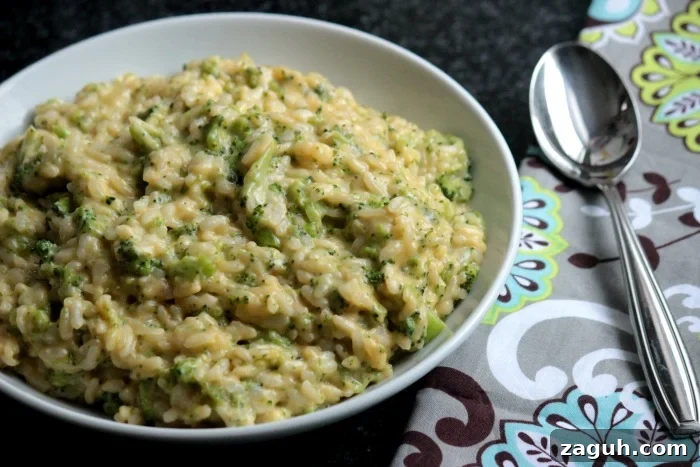 Broccoli and Cheese Risotto Broccoli and Cheese Risotto