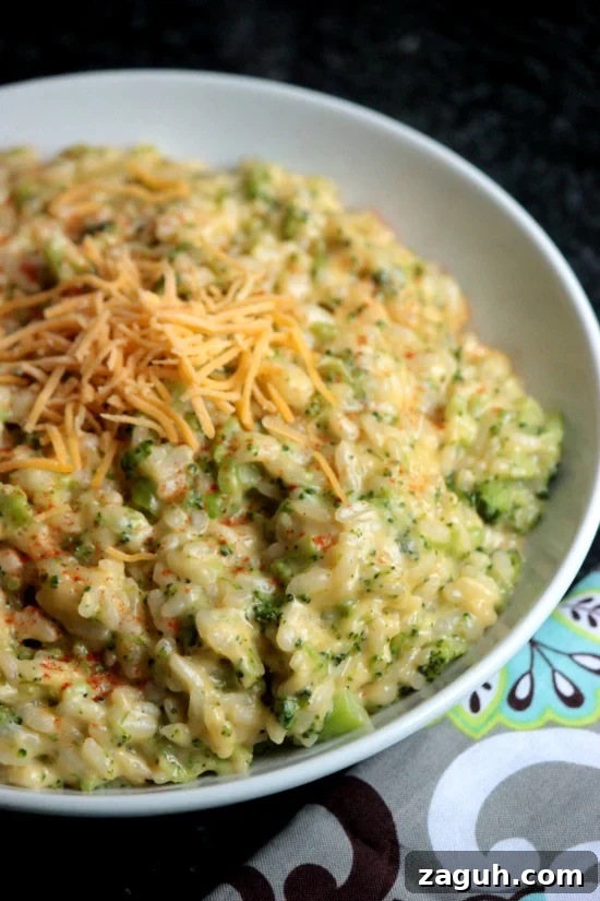 Broccoli and Cheese Risotto Broccoli and Cheese Risotto