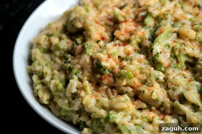 Broccoli and Cheese Risotto Broccoli and Cheese Risotto