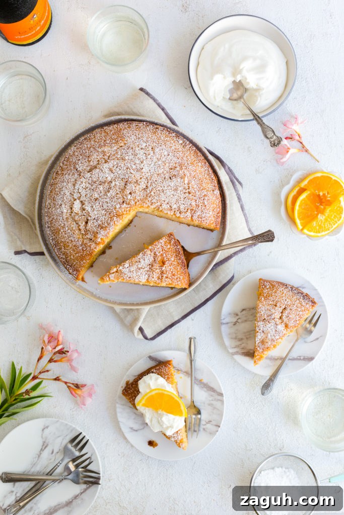 Orange Aperitivo Olive Oil Cake