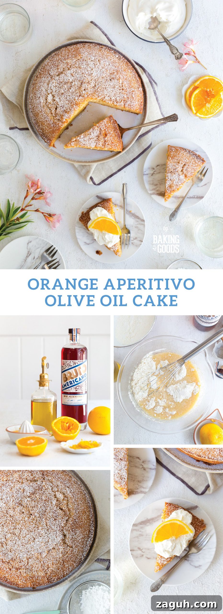 Orange Aperitivo Olive Oil Cake by Baking The Goods