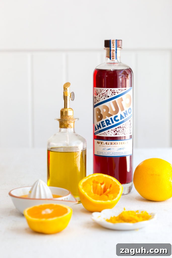 Orange Aperitivo Olive Oil Cake ingredients