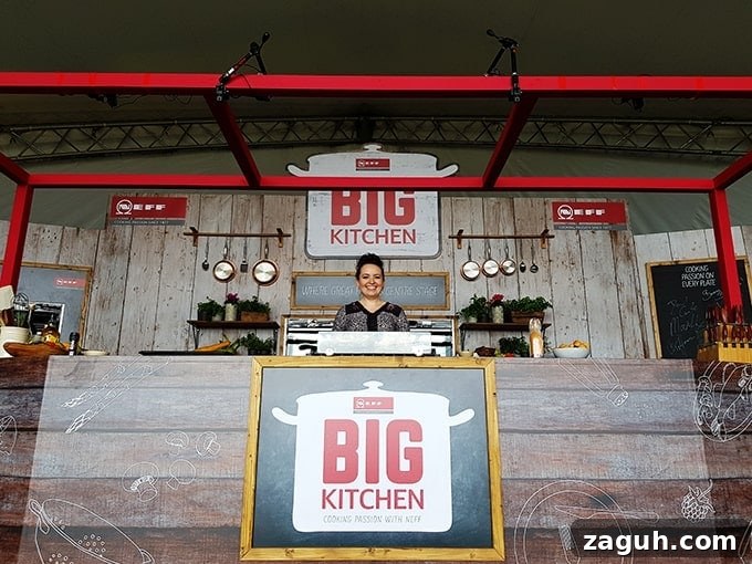 End-of-Summer Coffee Break Ideas for Cozy Afternoons 10 Nicky on stage at the Big Kitchen at the Big Feastival