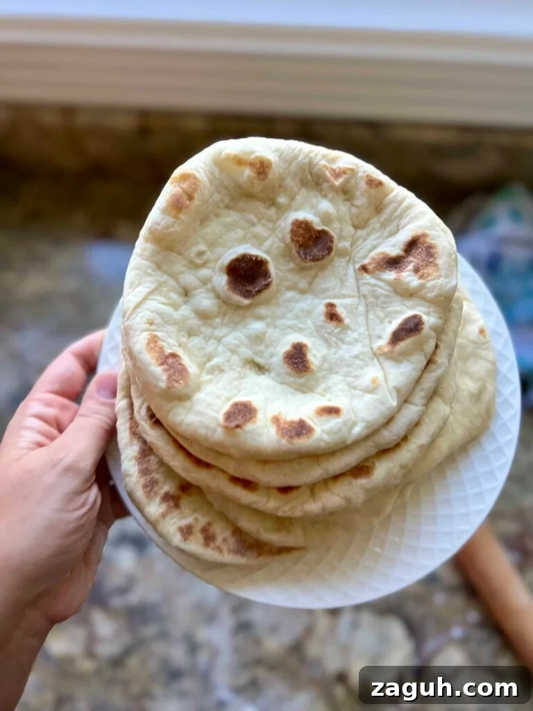 Soft Sourdough Discard Wraps: Tender Homemade Sandwich Flatbreads 2 Soft sourdough discard wrap bread