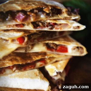 Meat Lovers Quesadilla | Kita Roberts GirlCarnivore.com