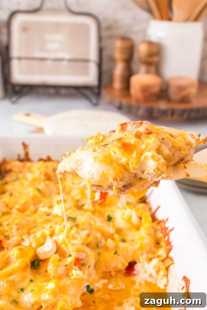 Cheesy Baked Chicken with Peppers Casserole Recipe 2 baked chicken and peppers recipe