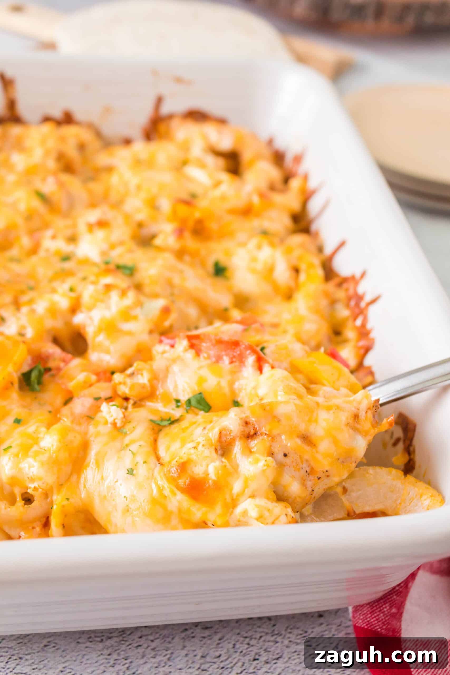 Cheesy Baked Chicken with Peppers Casserole Recipe 6 baked chicken and peppers recipe