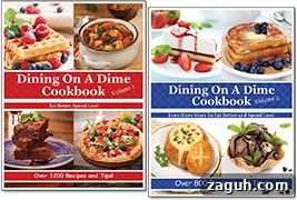 Affordable Thanksgiving Dinner Ideas: Save on Your Holiday Meal 3 Dining On A Dime Cookbooks - Save on Groceries With Easy Recipes for Tasty Dinners!