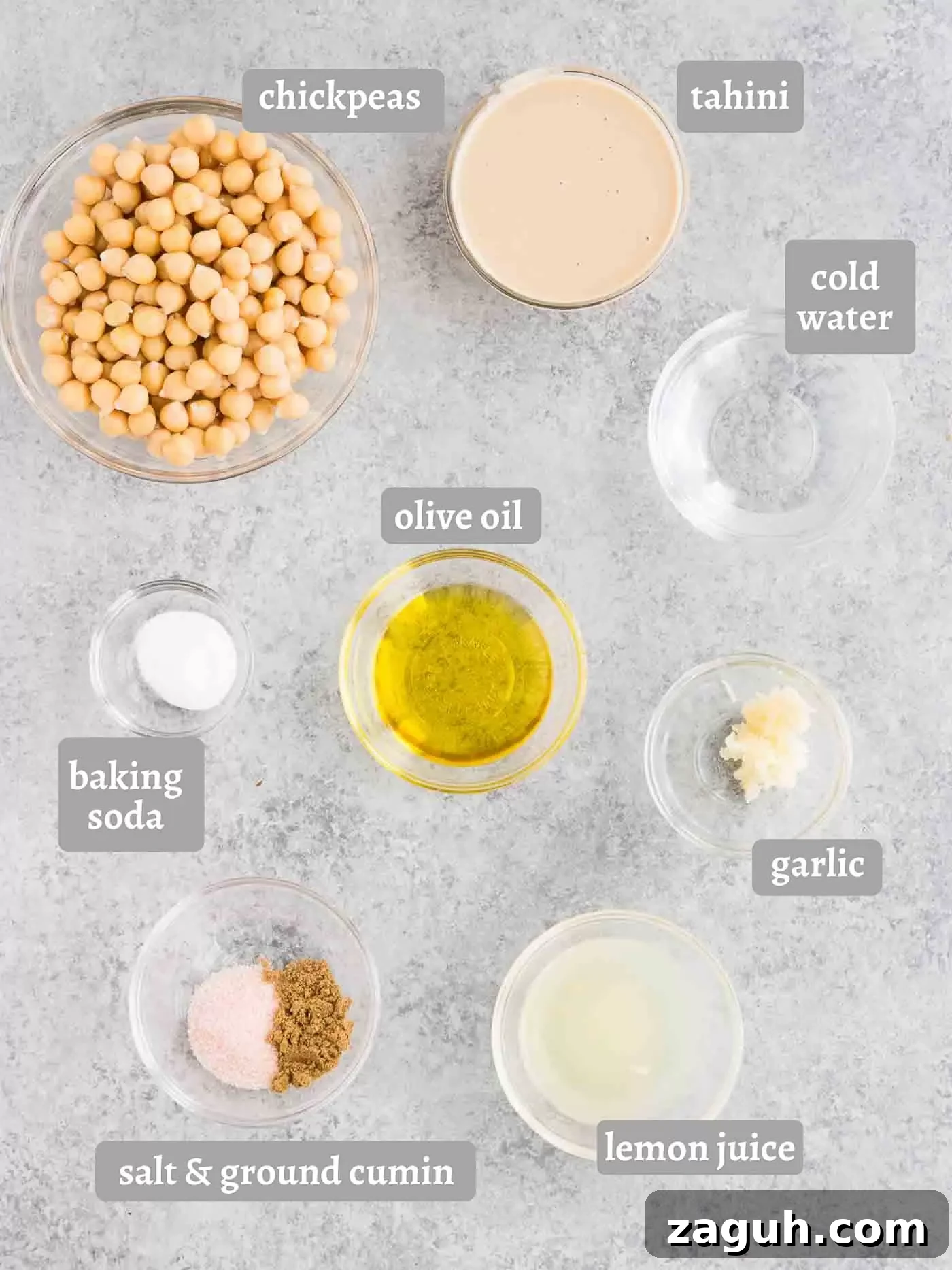 Creamy Homemade Hummus Recipe: Simple Chickpea Dip Tutorial 4 hummus ingredients