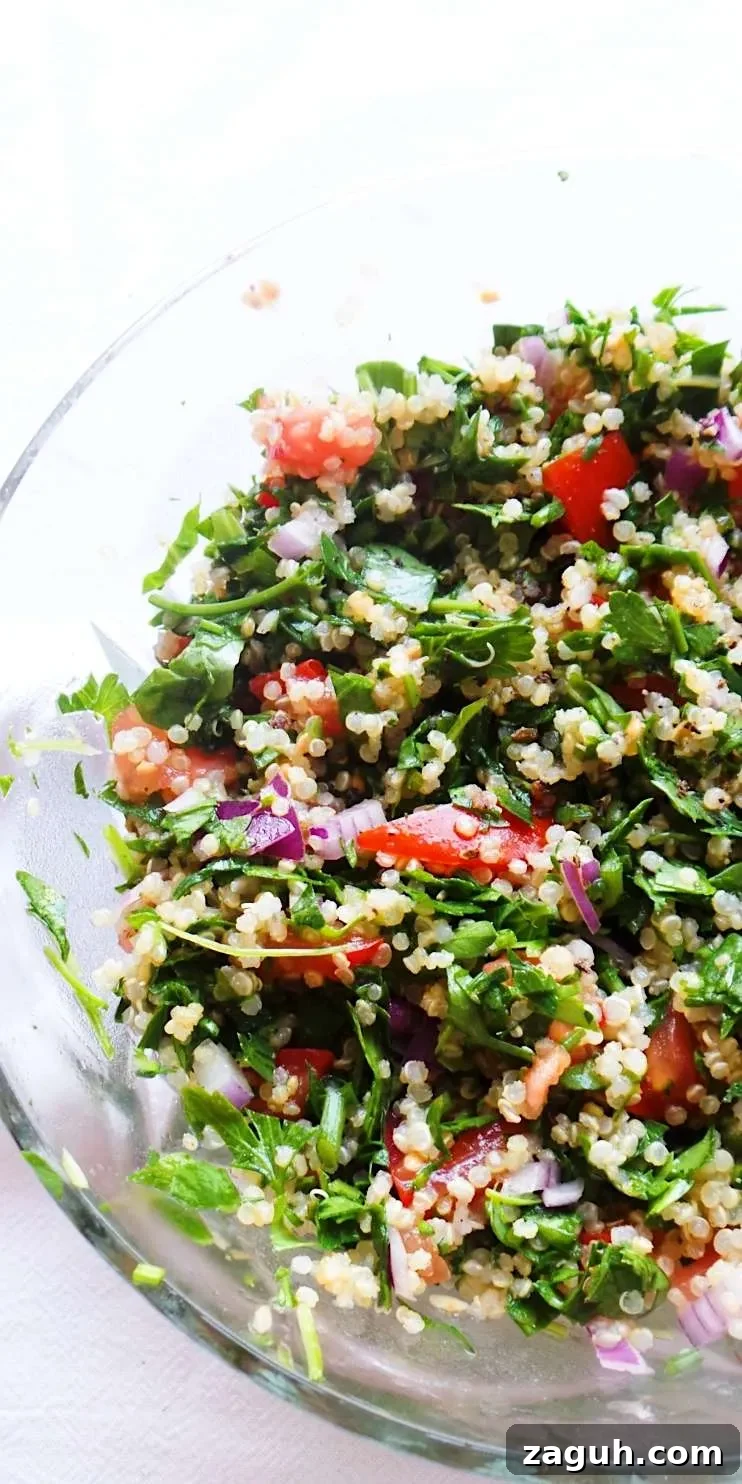 35 Simple Mediterranean Recipes You Can Make Tonight 8 Fresh and healthy quinoa salad aka quinoa tabbouleh! This quinoa recipe is easy, vegan, gluten-free and delicious - great healthy side dish that goes with almost anything!