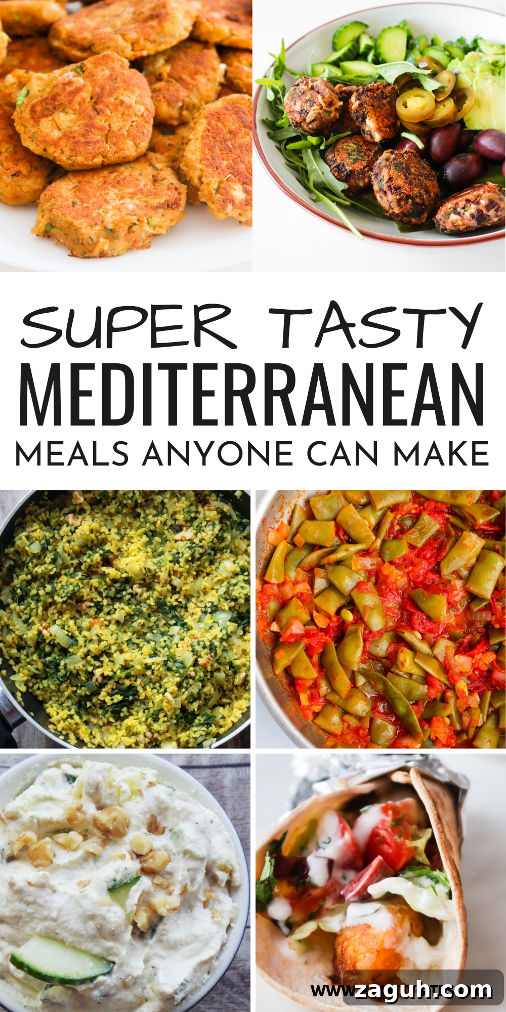 35 Simple Mediterranean Recipes You Can Make Tonight 2 Easy Mediterranean recipes! Featuring traditional and not-so-traditional Mediterranean food recipes that you can choose from - easy Mediterranean-inspired breakfast ideas, side dishes, salads and soups, and of course - easy dinner recipes from the Mediterranean region.