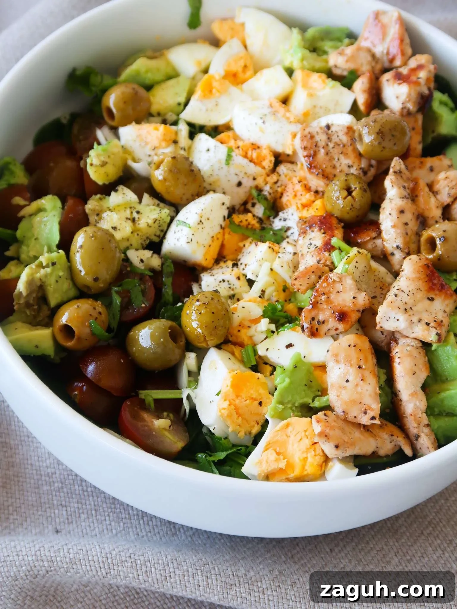 35 Simple Mediterranean Recipes You Can Make Tonight 27 healthy cobb salad