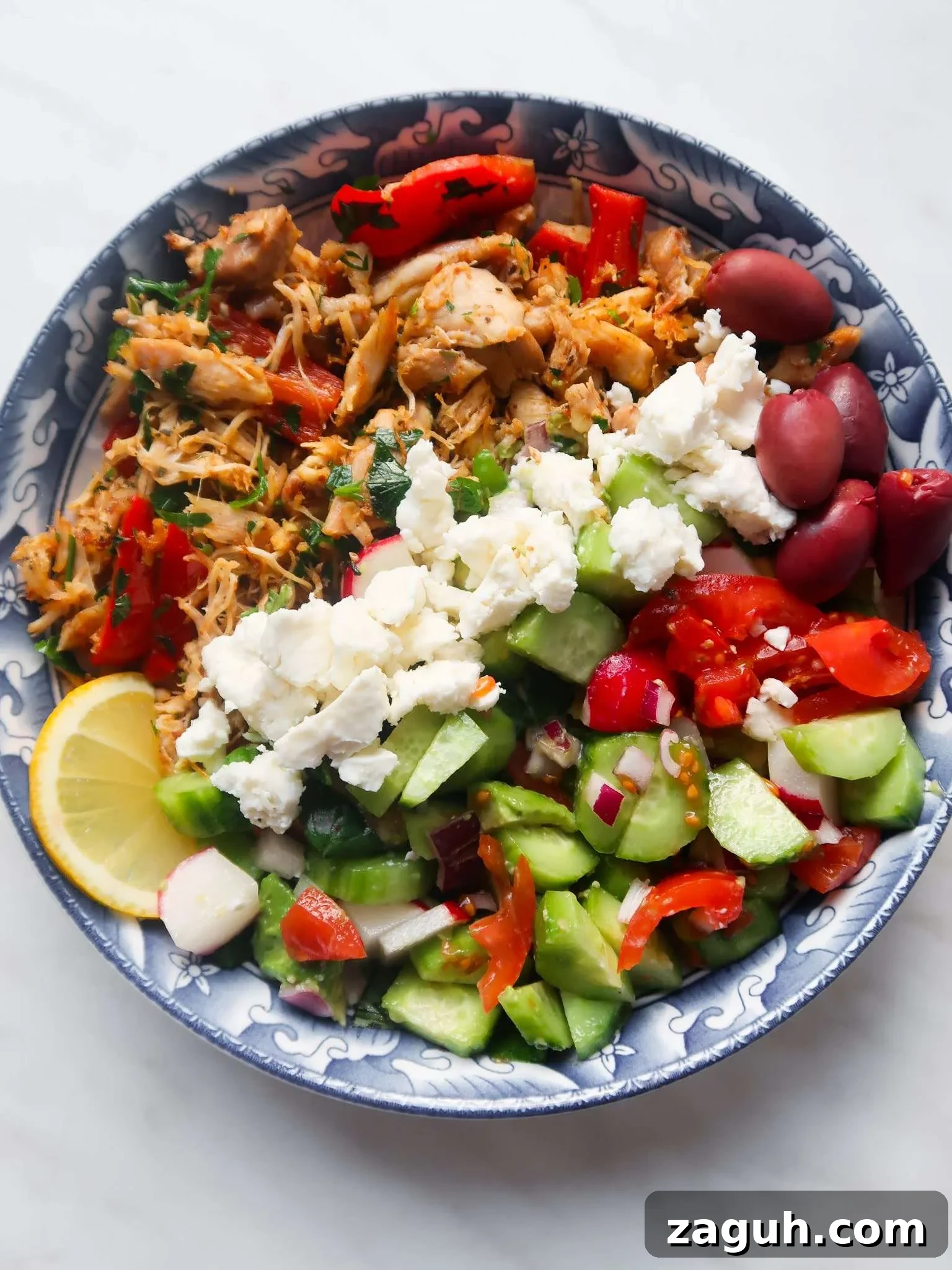 35 Simple Mediterranean Recipes You Can Make Tonight 31 leftover chicken gyros bowls - summer recipe ; Mediterranean dinner recipe