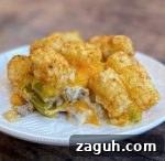 Cheesy Tater Tot Casserole Recipe with Crispy Golden Topping 5 img 2199 6