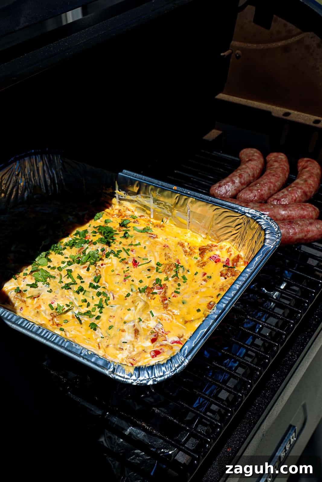 Maximize Smoke Flavor From Your Smoker: Tips That Really Work 4 Traeger smoking queso and bratwurst