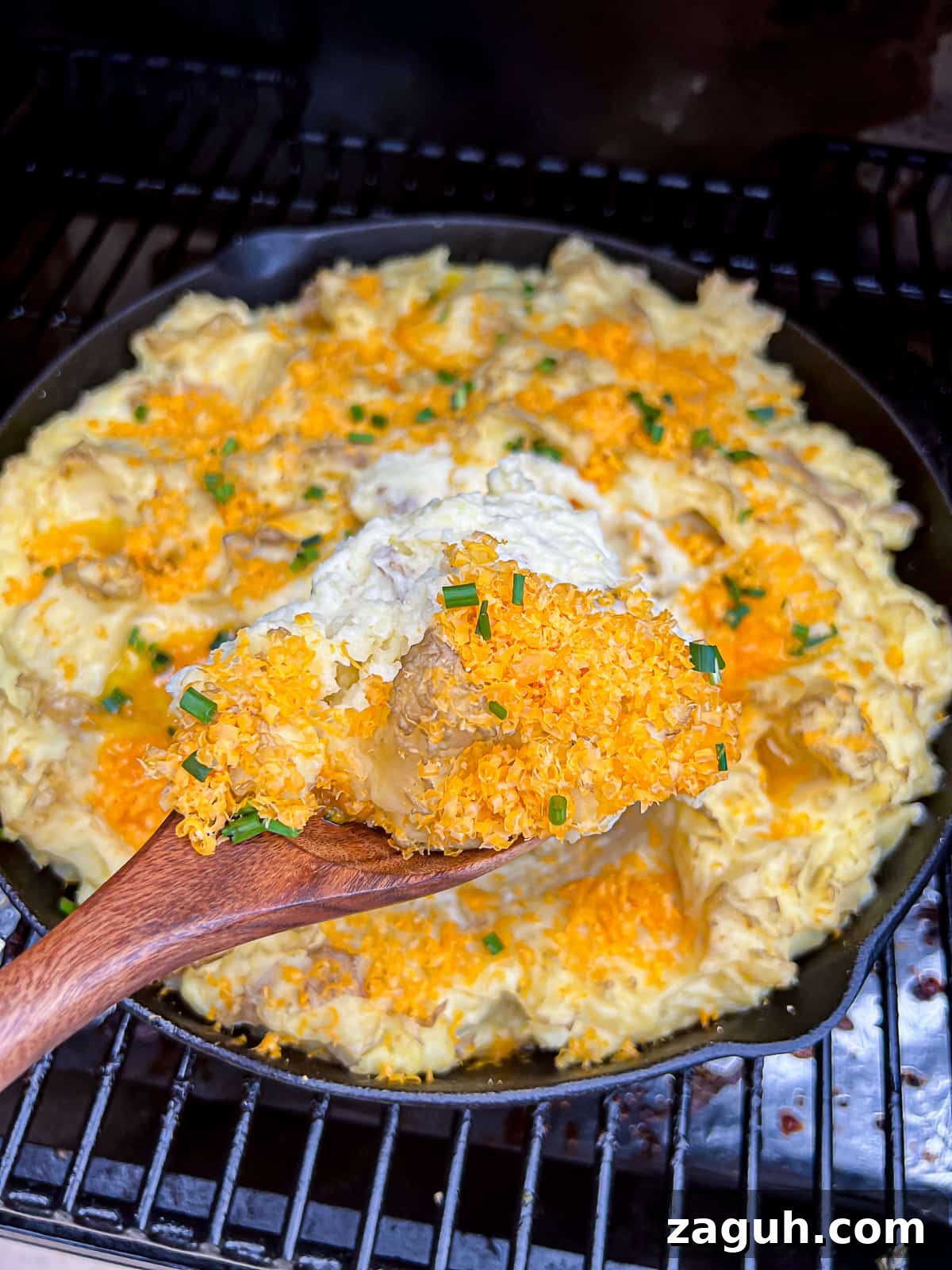 Maximize Smoke Flavor From Your Smoker: Tips That Really Work 5 Smoky flavored mashed potatoes on the Traeger