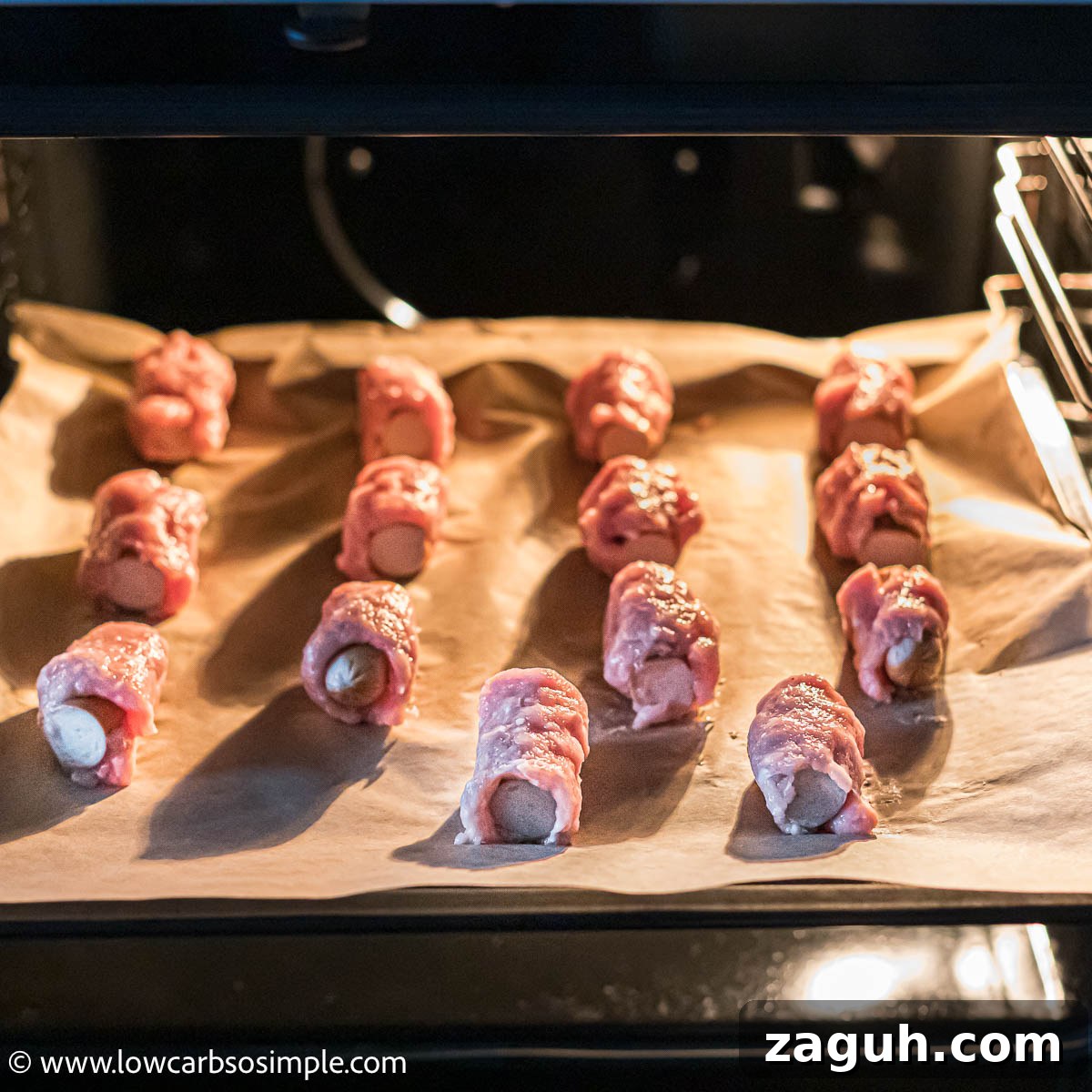 Savory Carnivore Pigs in a Blanket Recipe for Meat Lovers 12 Pigs in a Blanket in The Oven | Low-Carb, So Simple