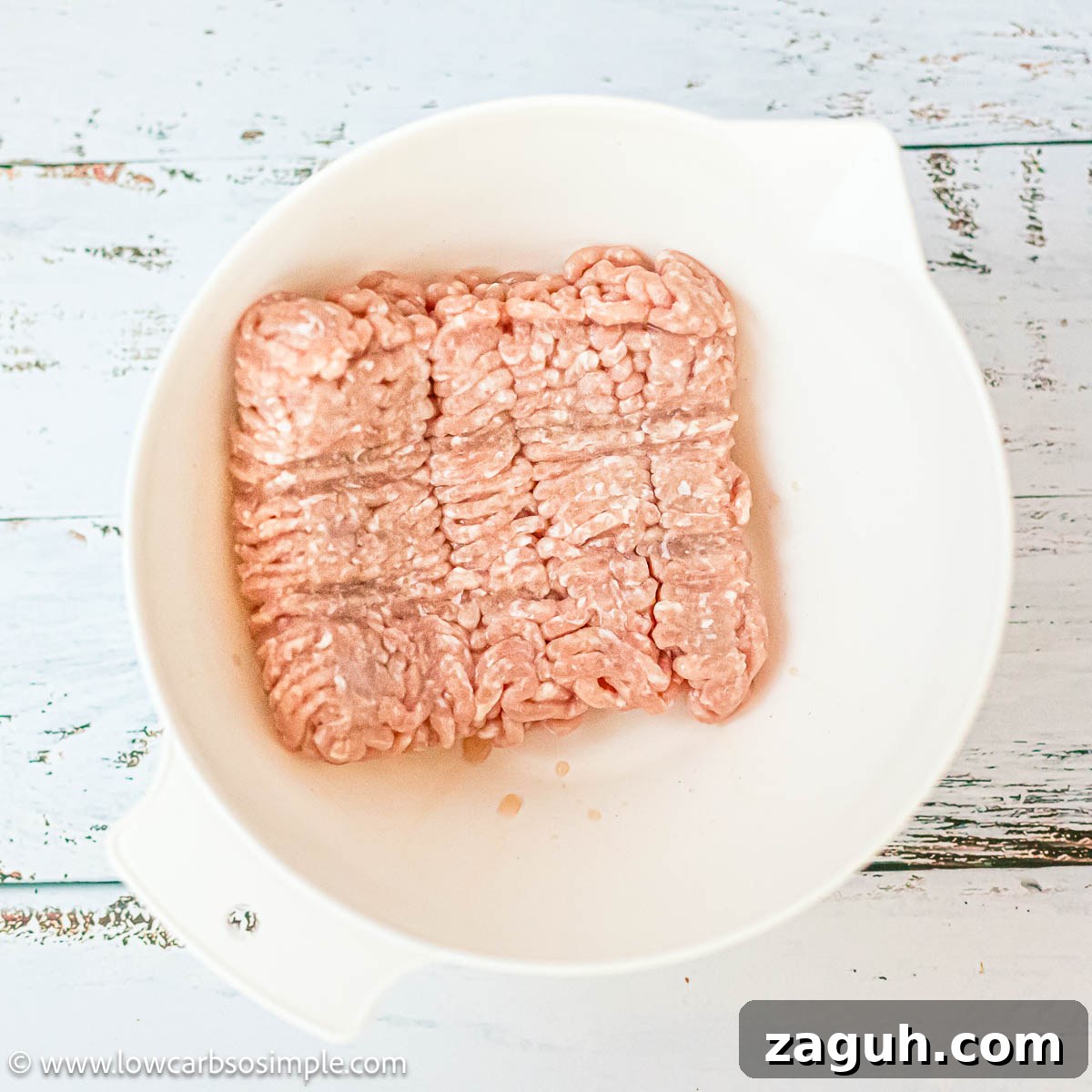 Savory Carnivore Pigs in a Blanket Recipe for Meat Lovers 5 1 Pound Ground Chicken | Low-Carb, So Simple
