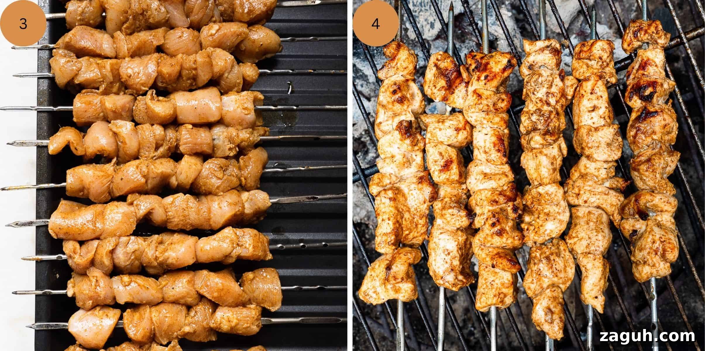 Chicken Shawarma Kebabs Recipe: Juicy Grilled Middle Eastern Skewers 5 img 23947 4