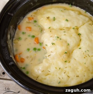 Slow Cooker Creamy Vegetable Pot Pie Recipe 10 Slow Cooker Vegetarian Pot Pie - pure comfort food