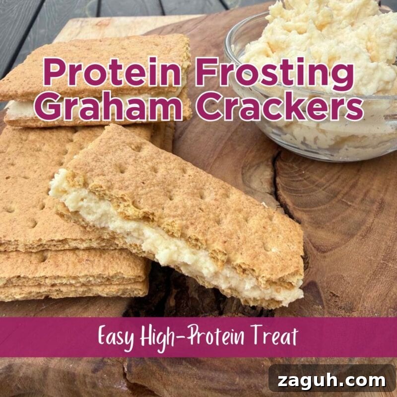 Parent Trap Peanut Butter Oreo Protein Creami Recipe 6 Graham cracker sandwiches with protein frosting