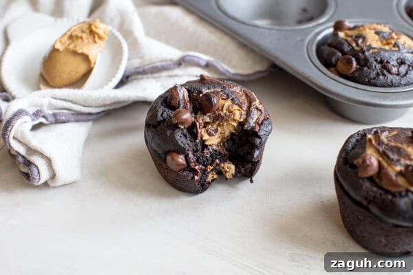 Banana Chocolate Chip Muffins with Oats and Greek Yogurt 6 healthy chocolate chip muffins gluten free coconut flour banana peanut butter