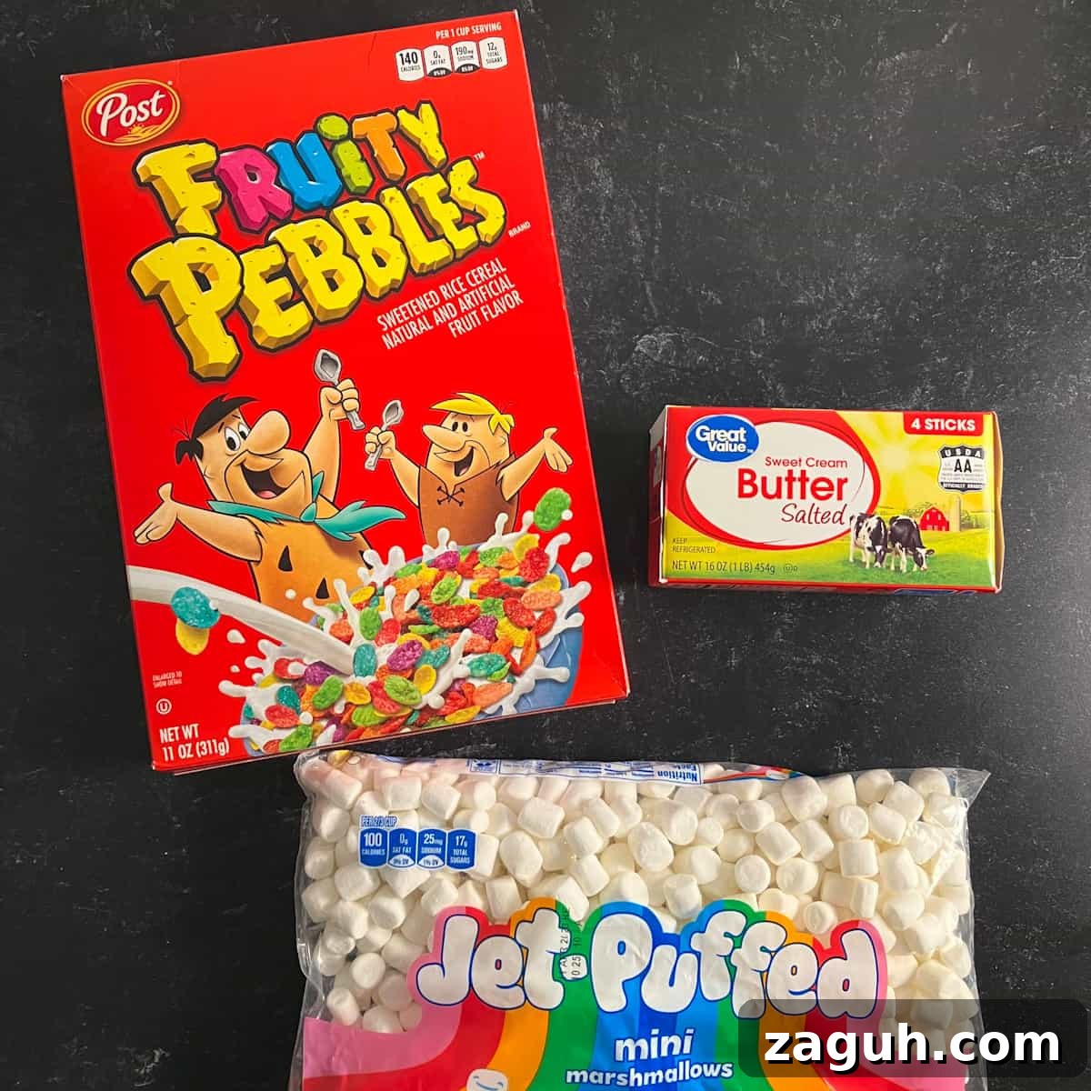 Fruity Pebbles Cereal Bars Recipe — Crispy Treats Guide 3 fruity pebbles ingredients