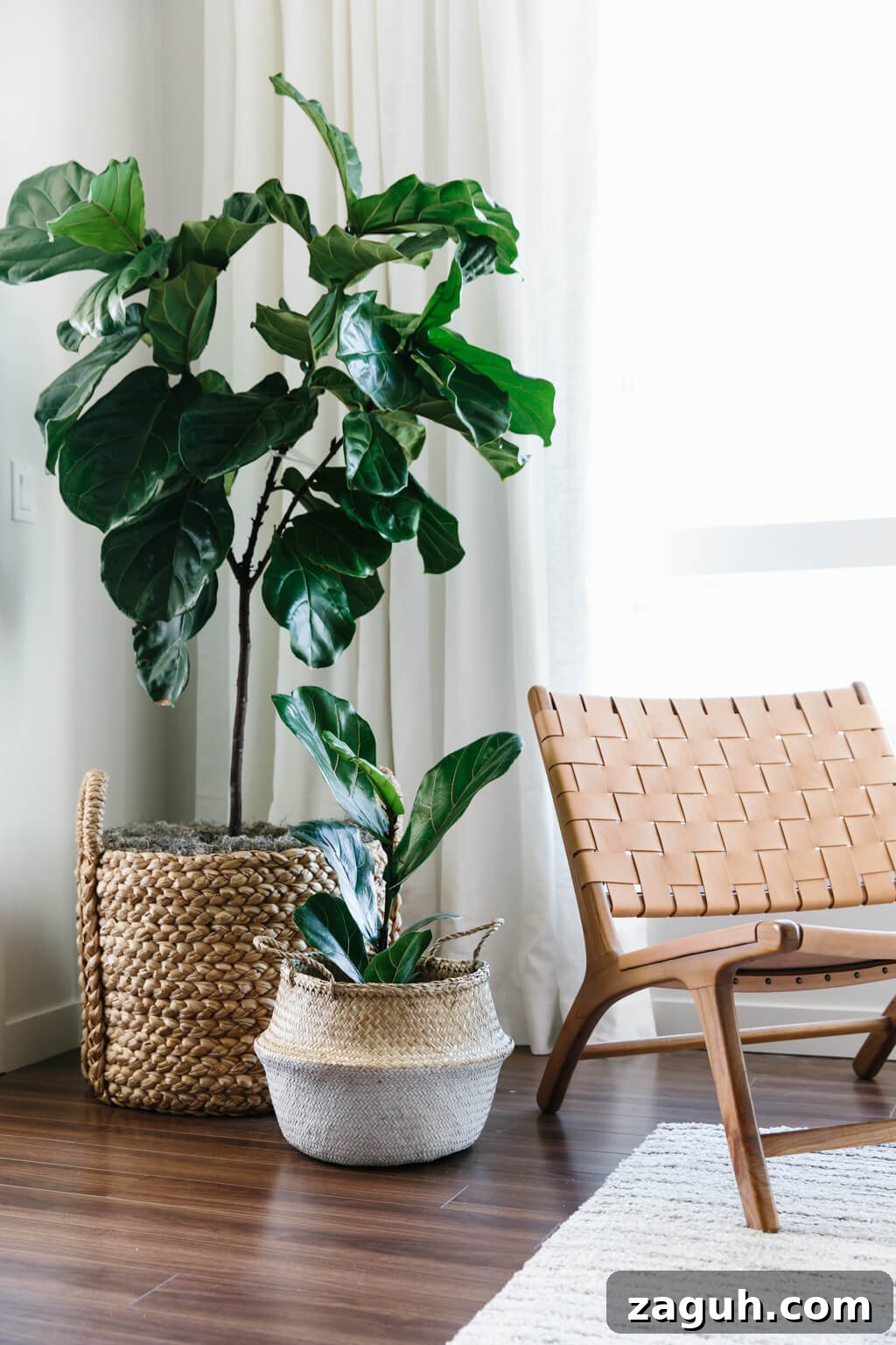 Take a tour of my modern and minimalist living room. My interior design style is a blend of minimalism, mid-century modern, Scandinavian and SoCal vibes. 