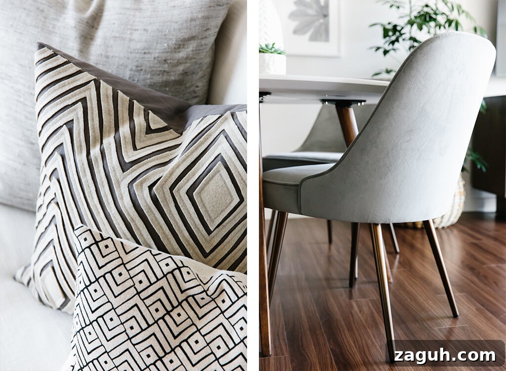 Take a tour of my modern and minimalist living room. My interior design style is a blend of minimalism, mid-century modern, Scandinavian and SoCal vibes. 