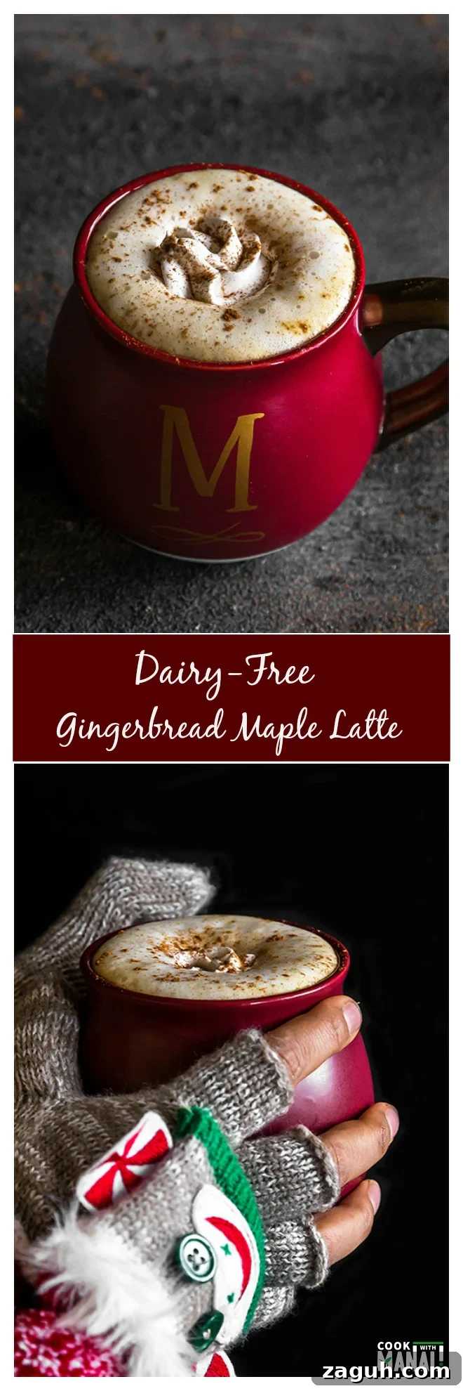 Dairy-Free Gingerbread Maple Latte Recipe for Cozy Mornings 7 dairy-free-gingerbread-maple-latte-collage