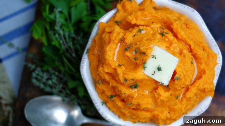 Image for Fluffy Mashed Sweet Potatoes