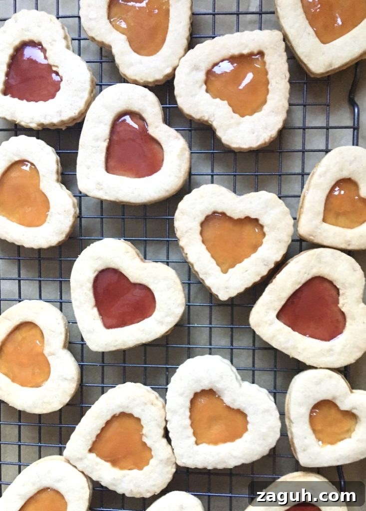 Linzertorte Cookies: Classic Austrian Jam-Filled Sandwich Cookies 3 img 317 2