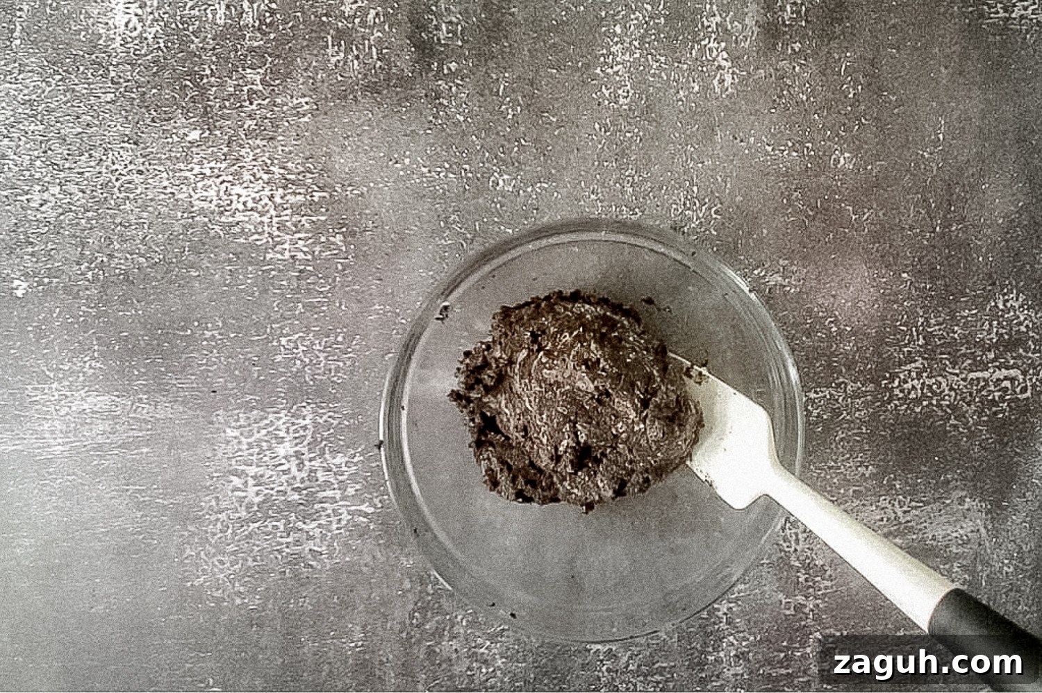 Peppermint Christmas Oreo Truffles — No-Bake Holiday Candy 4 crushed Oreos and spatula