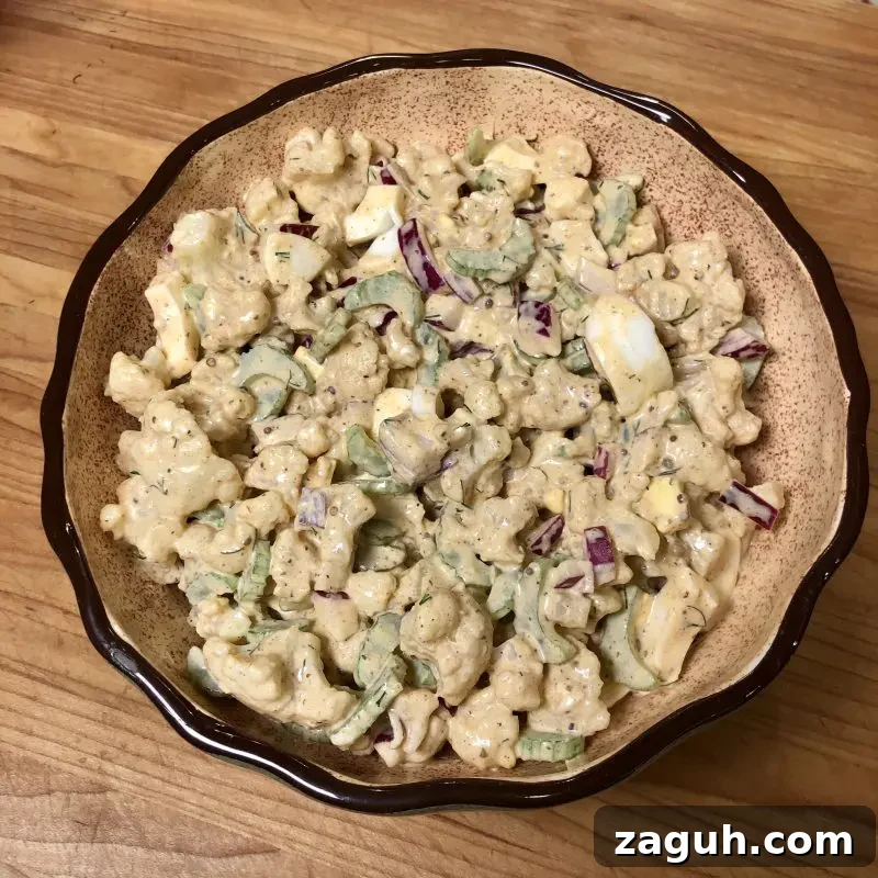 Cauliflower and Potato Salad with Lemon-Dill Dressing 13 Cooking steps