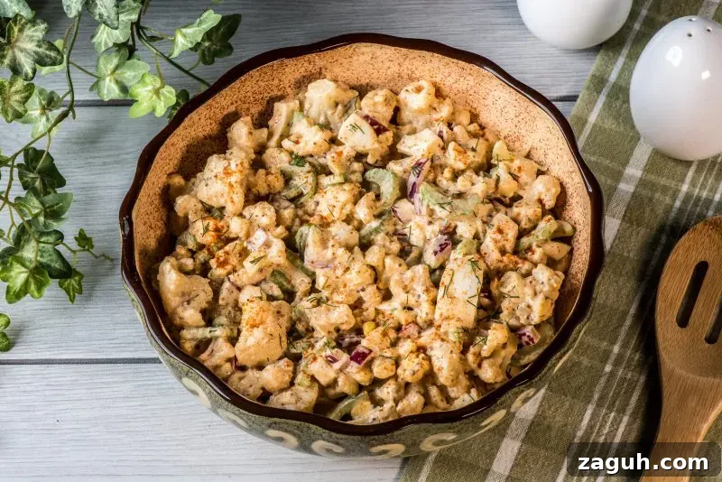 Cauliflower and Potato Salad with Lemon-Dill Dressing 5 Serve and enjoy
