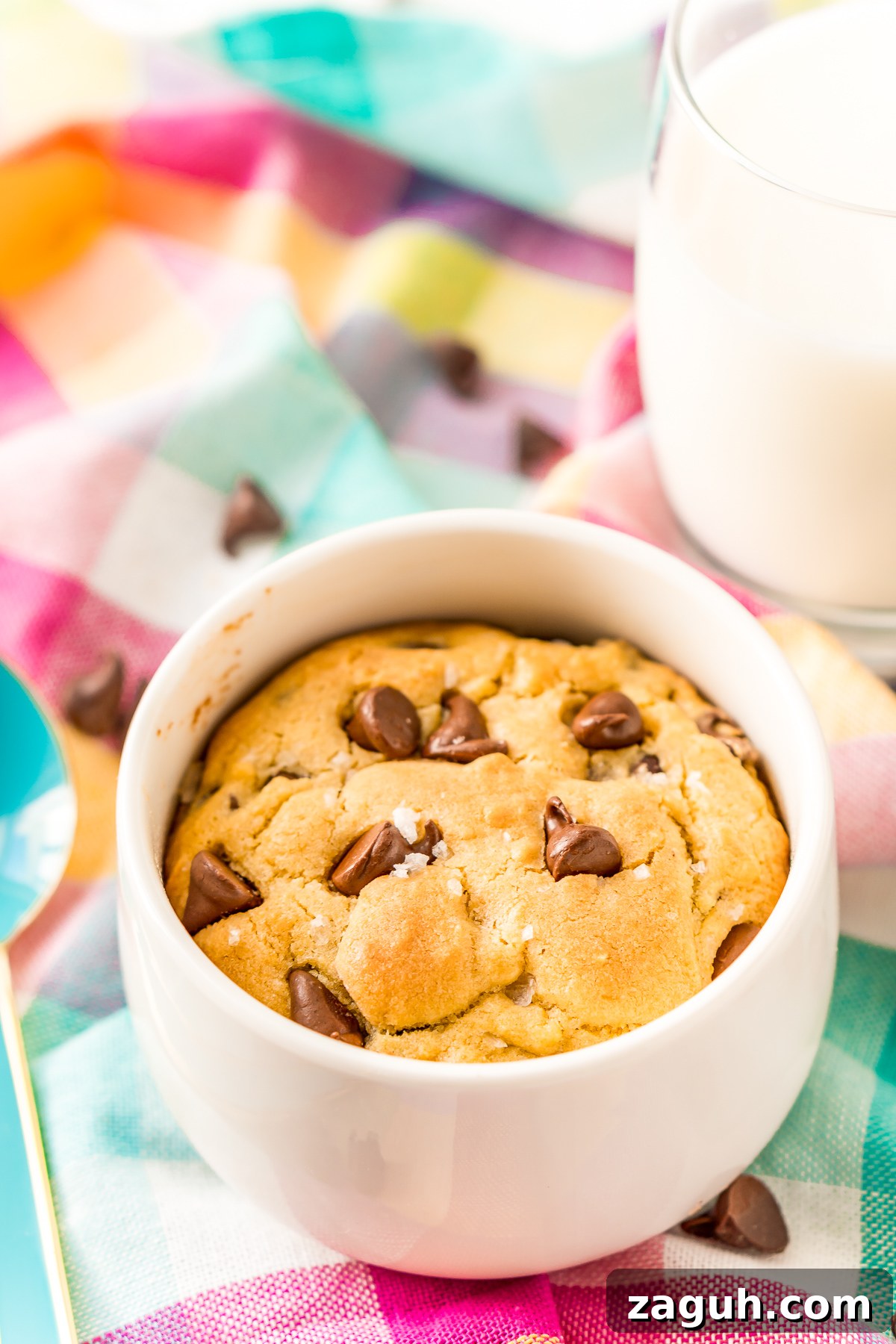 Single-Serve Chocolate Chip Cookie Recipe for One 2 This Chocolate Chip Cookie For One is the perfect individual dessert when you're craving something sweet and don't want to make a huge batch of cookies!