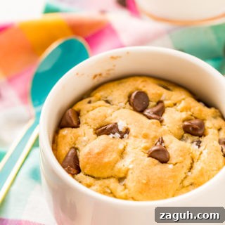 Single-Serve Chocolate Chip Cookie Recipe for One 11 This Chocolate Chip Cookie For One is the perfect individual dessert when you're craving something sweet and don't want to make a huge batch of cookies!