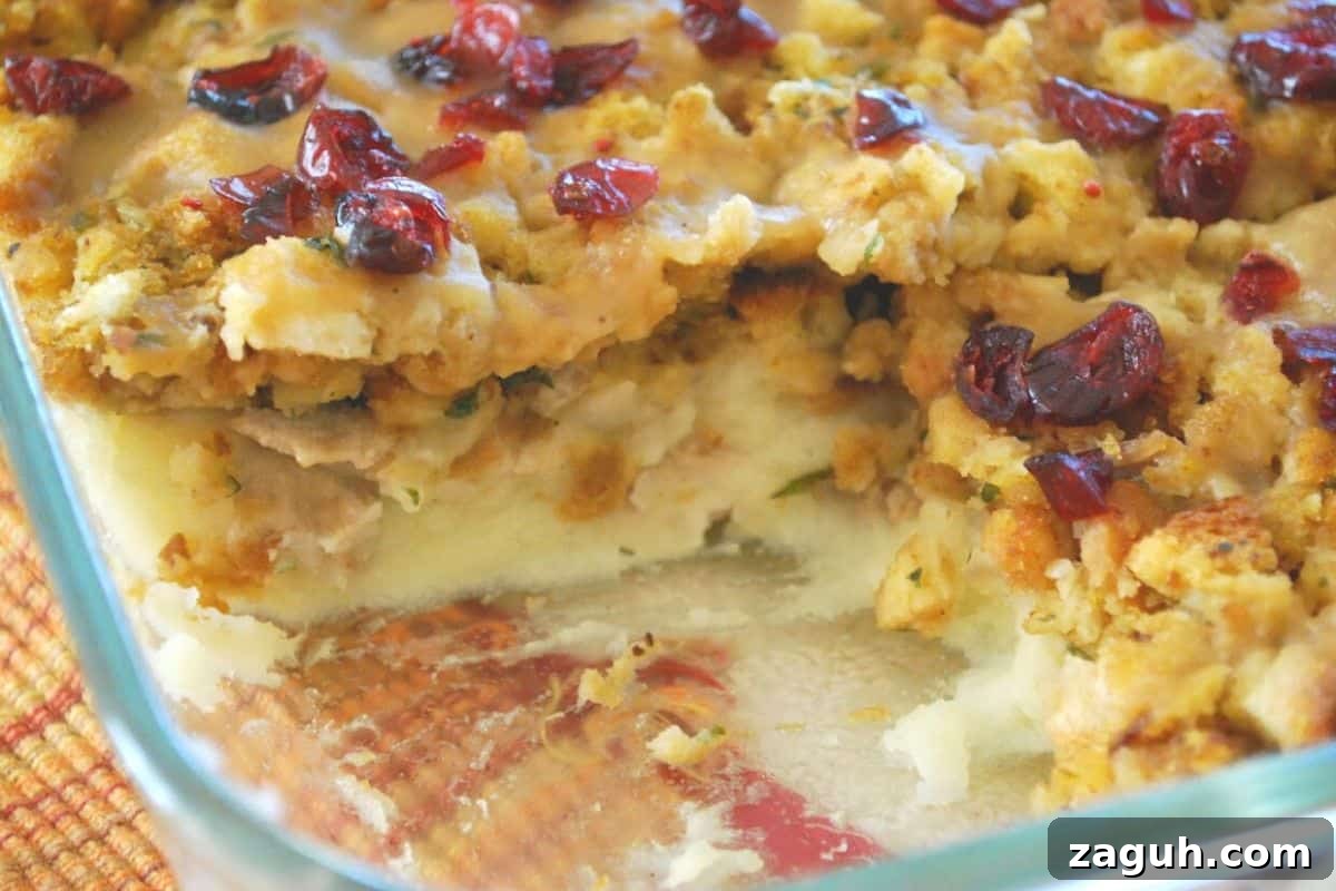 Ultimate Thanksgiving Casserole: One-Pan Holiday Dinner Recipe 10 thanksgiving dinner casserole.