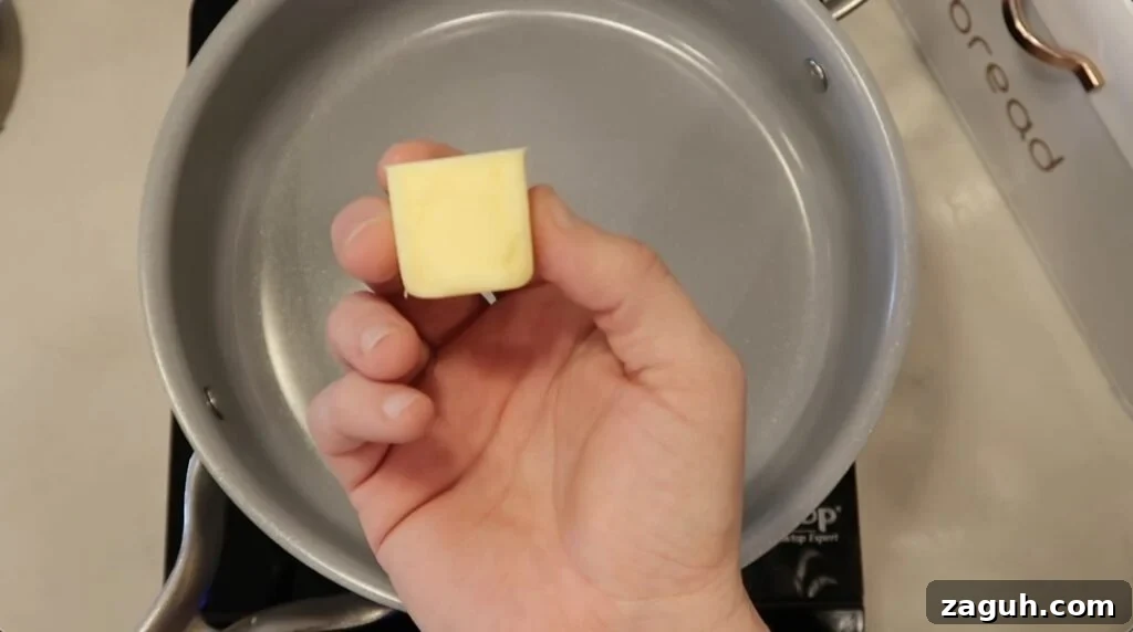 Creamy Garlic Sauce Recipe for Pasta, Chicken, and Veggies 3 Butter