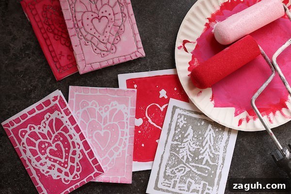 11 Valentine’s Day Crafts for Tweens and Teens to Make Together 4 horizontal valentines cards prints