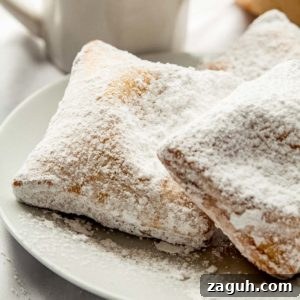 Beignet recipe card