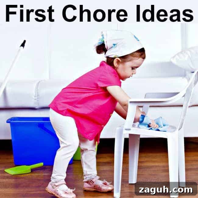 first chores for kids