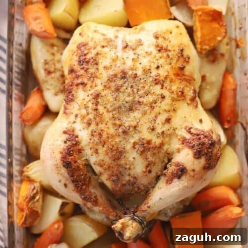 baked chicken and potatoes