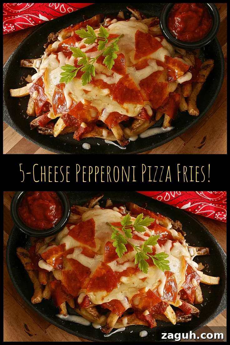 5-Cheese Pepperoni Pizza Fries