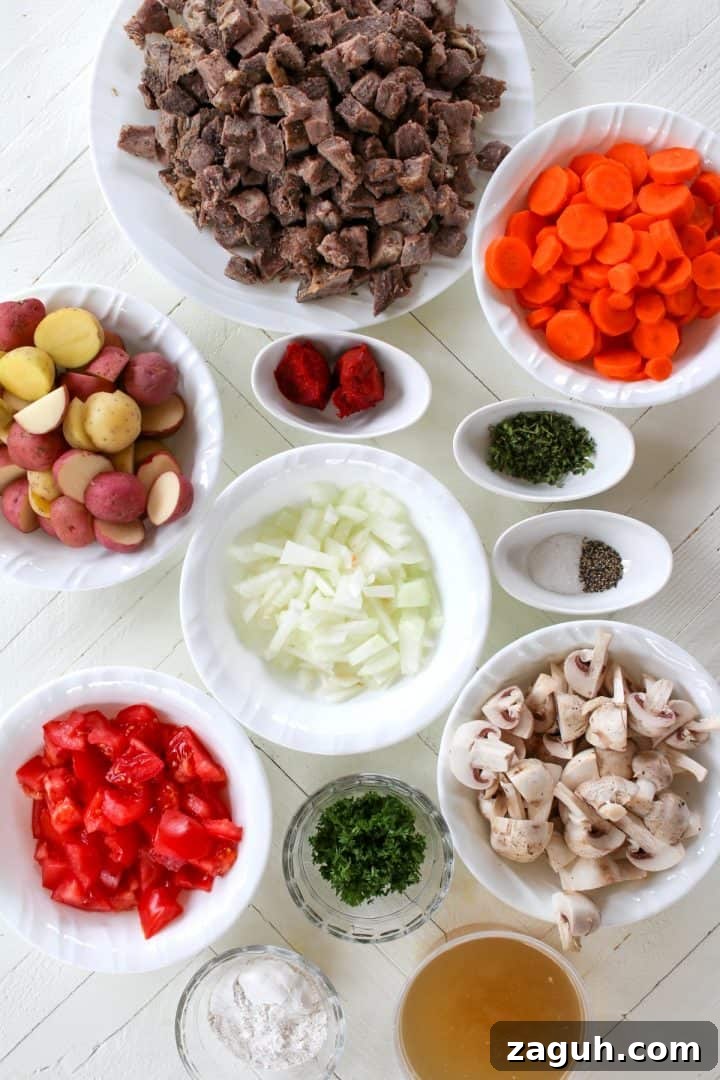 Hearty Lamb Stew from Leftover Roast: Quick Comfort Recipe 3 Ingredients needed for making leftover lamb stew