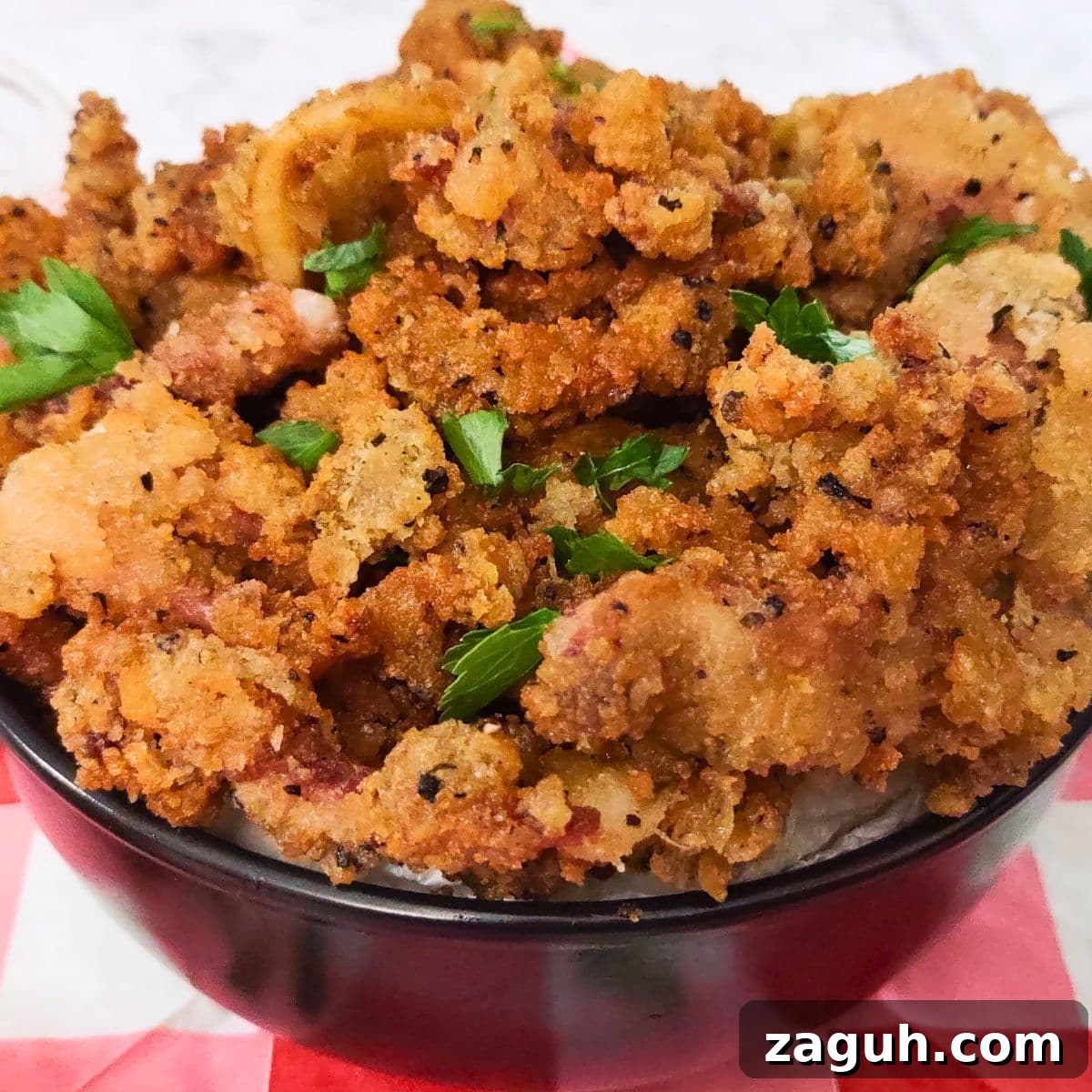 Crispy Air-Fryer Tempura Shrimp from Aldi Frozen Pack 12 frozen calamari in the air fryer dinners done quick featured image
