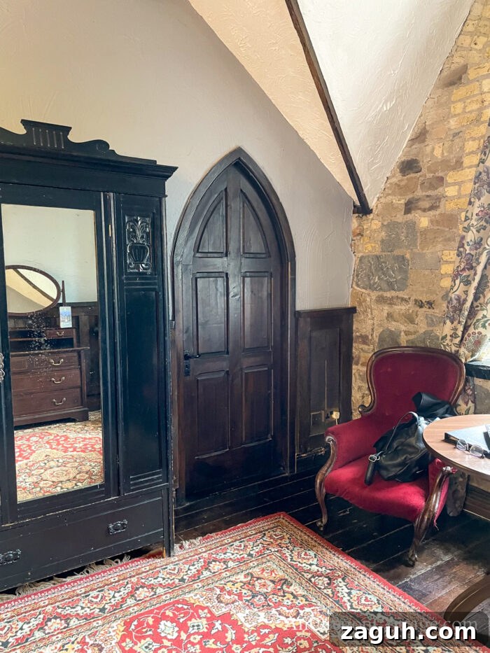 Good Things No. 50: Ireland Highlights, Travel Tips & Book Picks 5 arched door in room at Kinnitty Castle