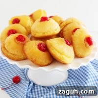 Individual Mini Pineapple Upside-Down Cakes Recipe 6 img 5800 5