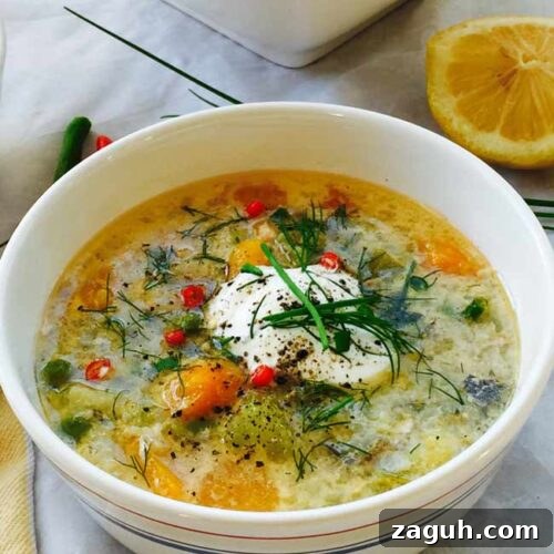 Yet another fish dish to enjoy, this delightful and creamy fish soup (or fish chowder) will leave you craving for more.